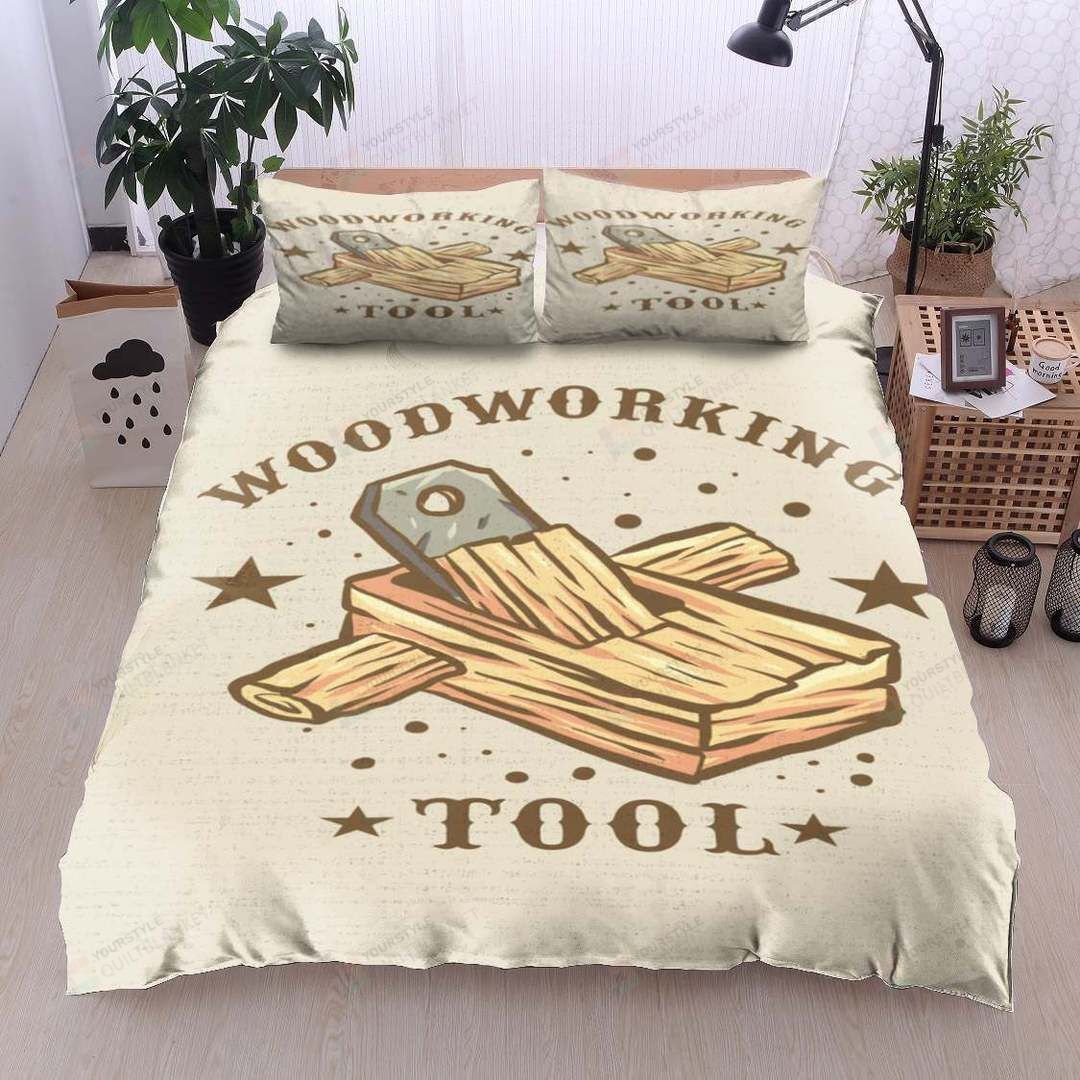 Woodworking Cotton Bed Sheets Spread Comforter Duvet Cover Bedding Sets