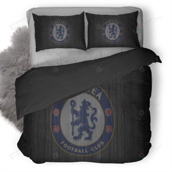 Chelsea Fc Logo Bedding Set (Duvet Cover & Pillow Cases)