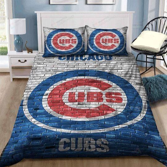 Chicago Cubs Customize Duvet Cover Bedding Set