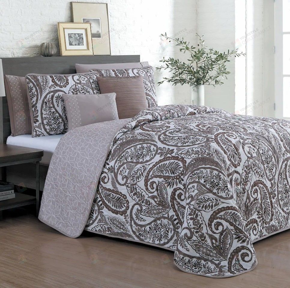 Seville Cotton Bed Sheets Spread Comforter Duvet Cover Bedding Sets