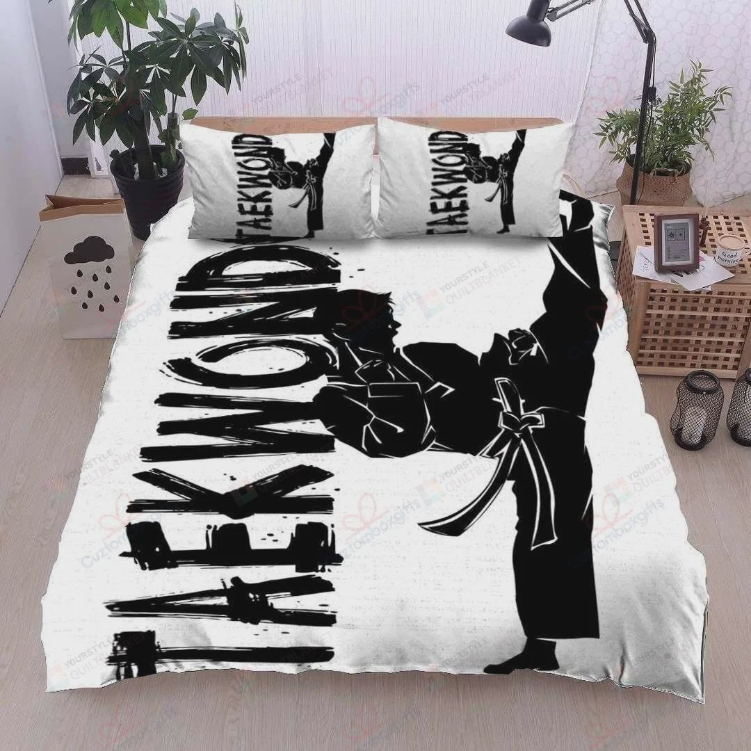 Taekwondo Cotton Bed Sheets Spread Comforter Duvet Cover Bedding Sets