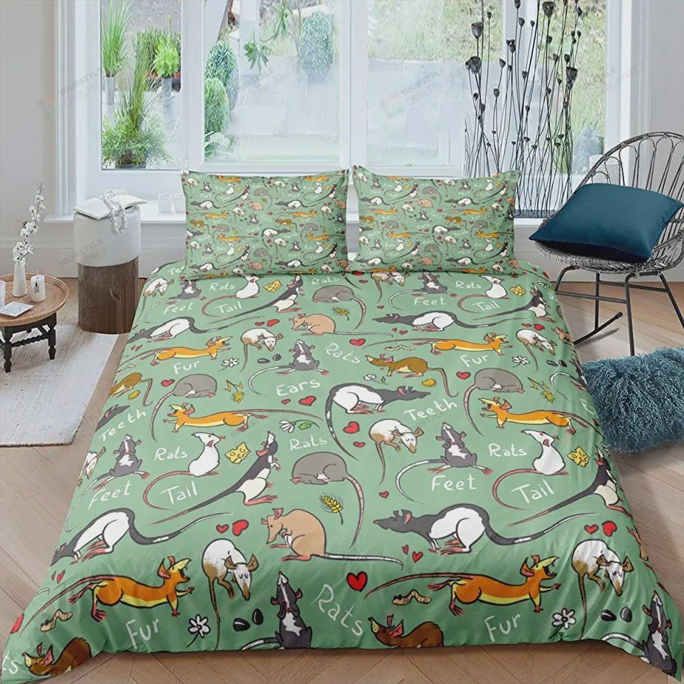 Rats Bed Sheets Duvet Cover Bedding Sets