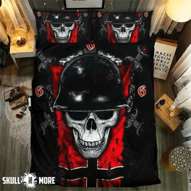 Skull Slayer Duvet Cover Bedding Set