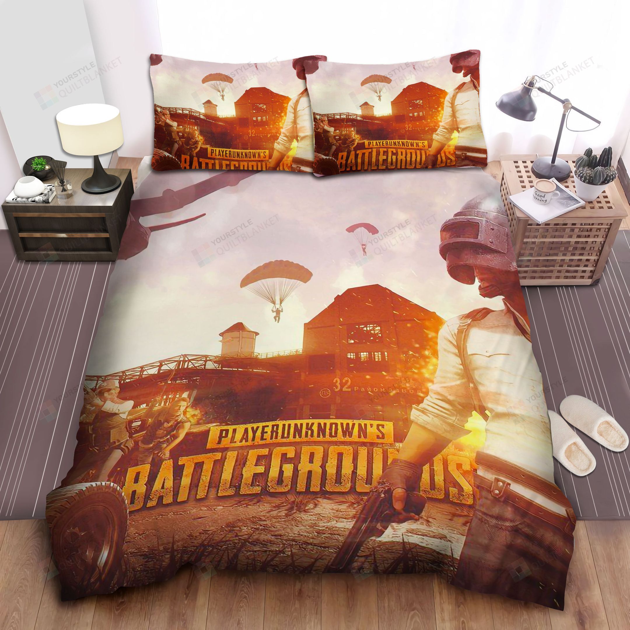 Pubg Warfare Bed Sheets Spread Comforter Duvet Cover Bedding Sets