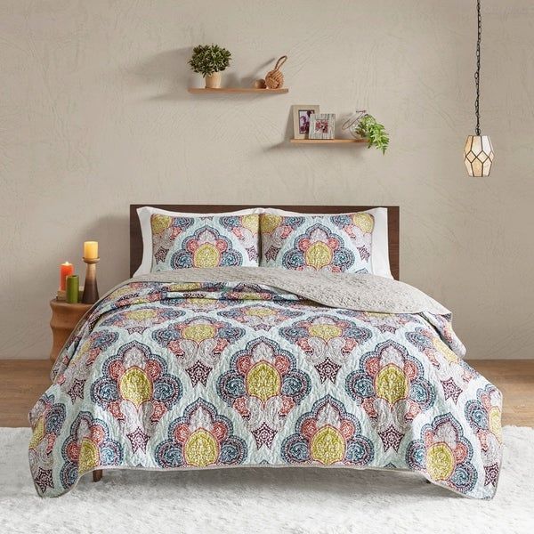 Jayla Cotton Bed Sheets Spread Comforter Duvet Cover Bedding Sets