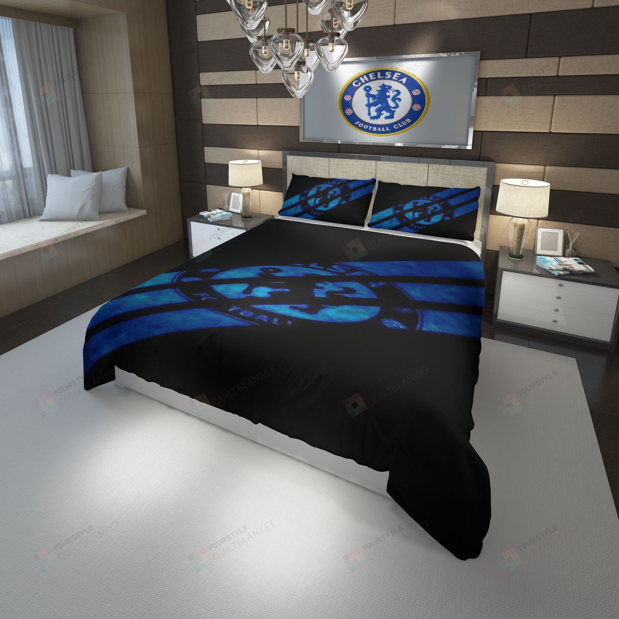 Chelsea Fc Football Club Bedding Set Duvet Cover #1