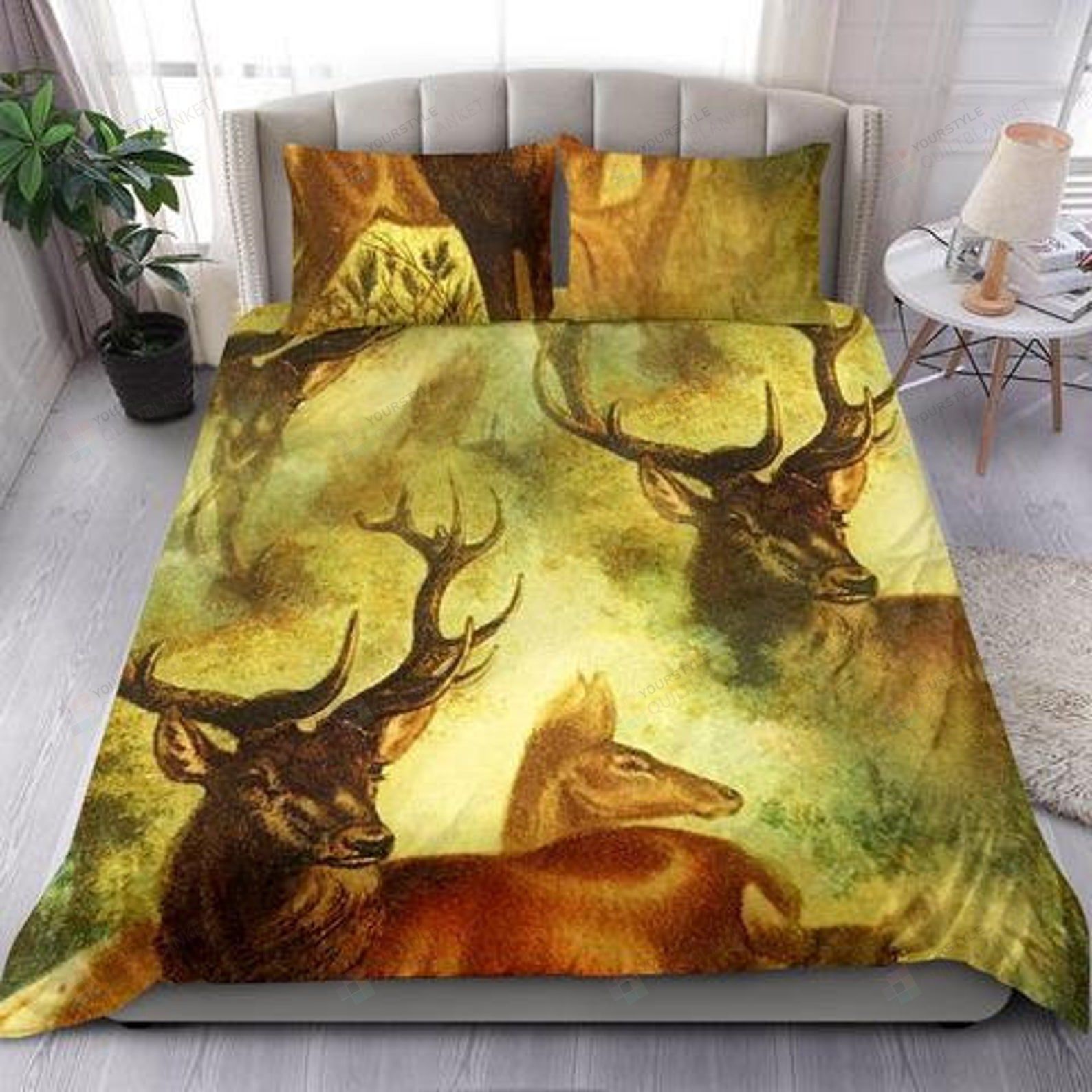Deers Bed Sheets Duvet Cover Bedding Sets