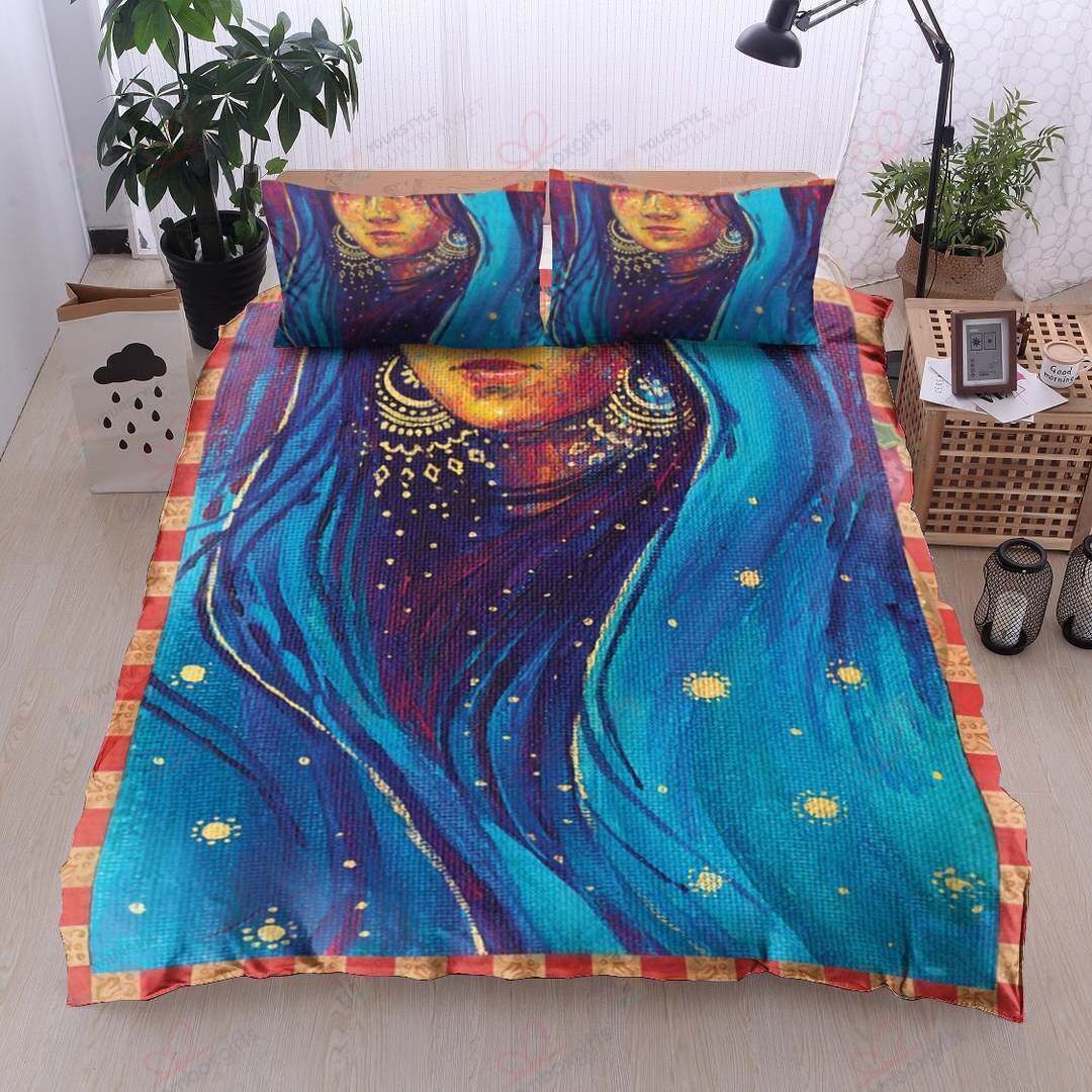 Mystic Cotton Bed Sheets Spread Comforter Duvet Cover Bedding Sets