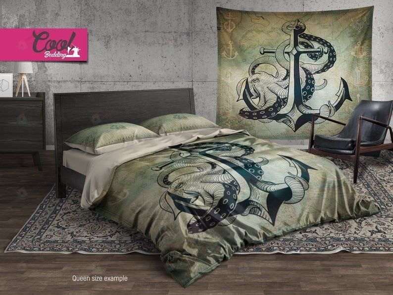 Octopus Bedding Sets (Duvet Cover & Pillow Cases)