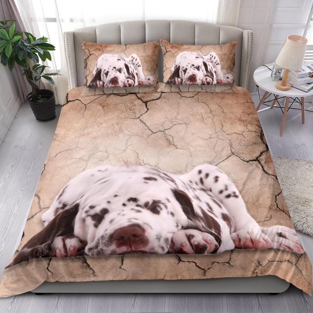 Dalmatian Bedding Set Bed Sheets Spread Comforter Duvet Cover Bedding Sets