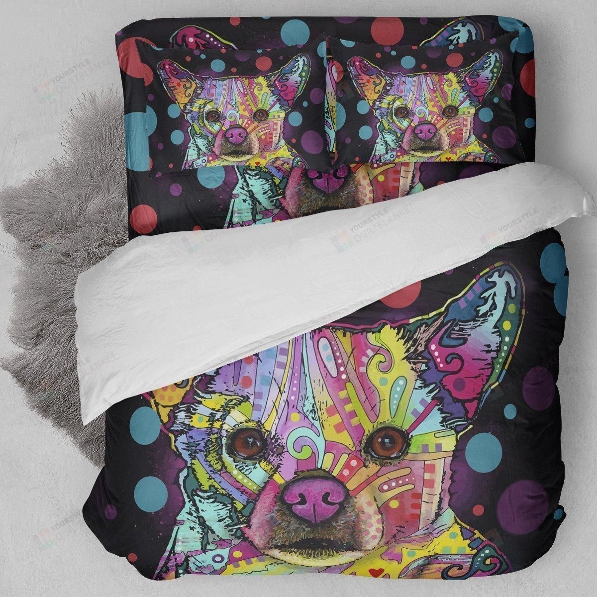 Chihuahua Bedding Set (Duvet Cover & Pillow Cases)