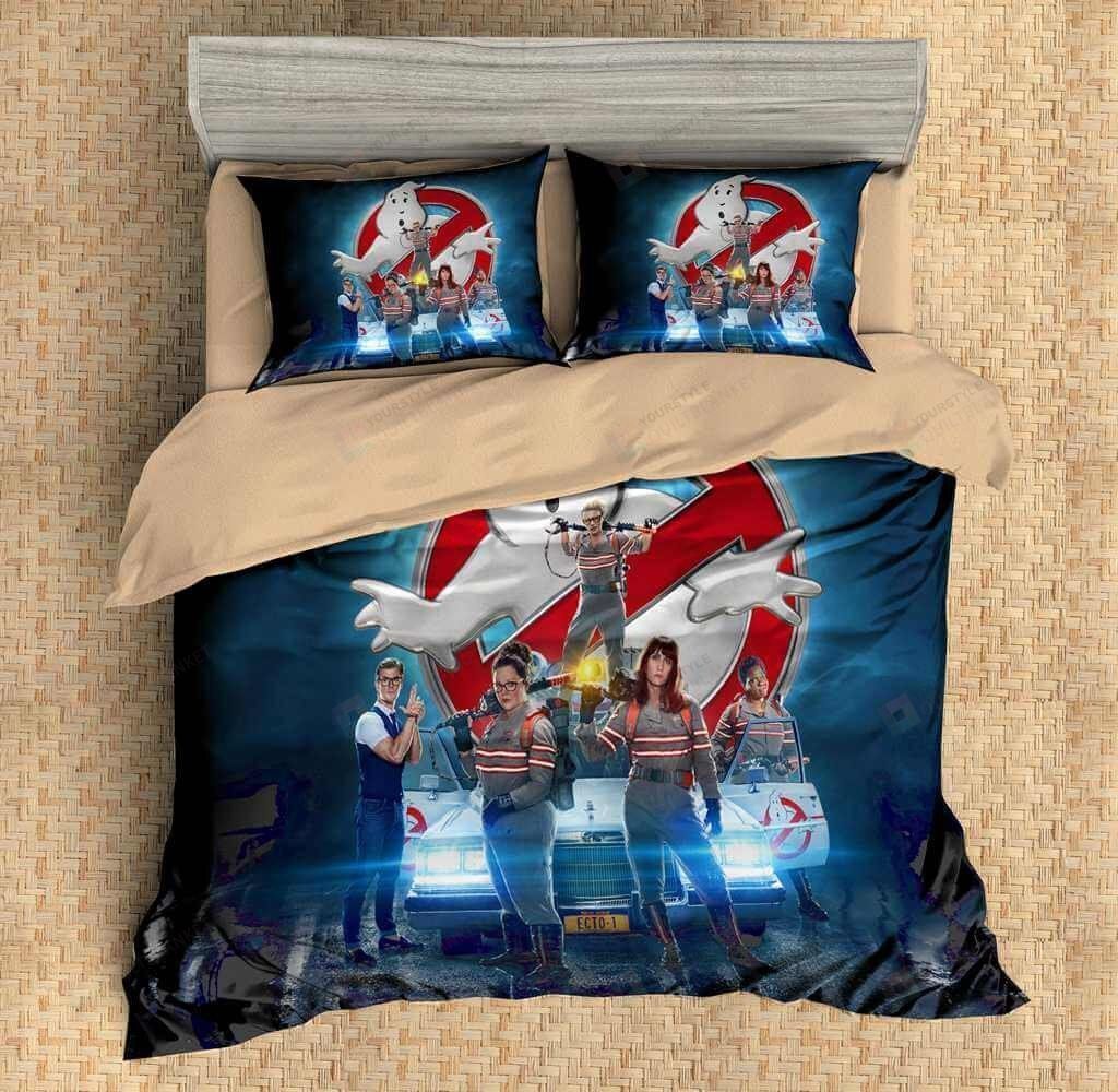 3D Ghostbusters Duvet Cover Bedding Set
