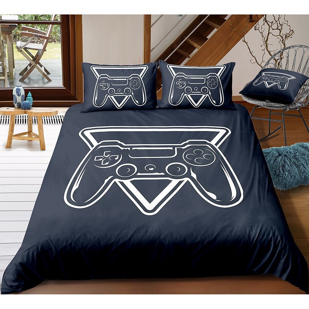 Game Bedding Set Bed Sheets Spread Comforter Duvet Cover Bedding Sets