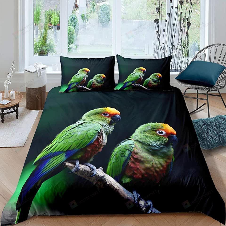 Parrots Bedding Set Bed Sheets Spread Comforter Duvet Cover Bedding Sets