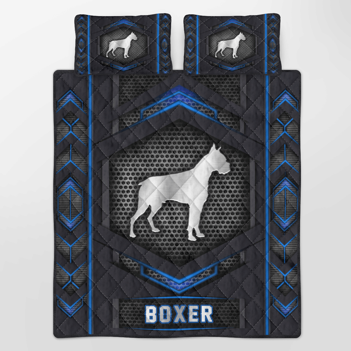 Boxer Quilt Bedding Set