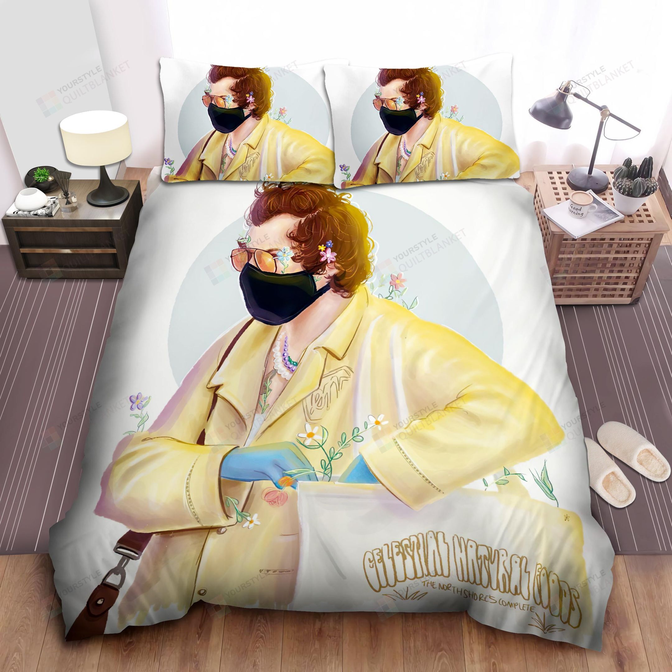 Harry Styles Bed Sheets Spread Comforter Duvet Cover Bedding Sets
