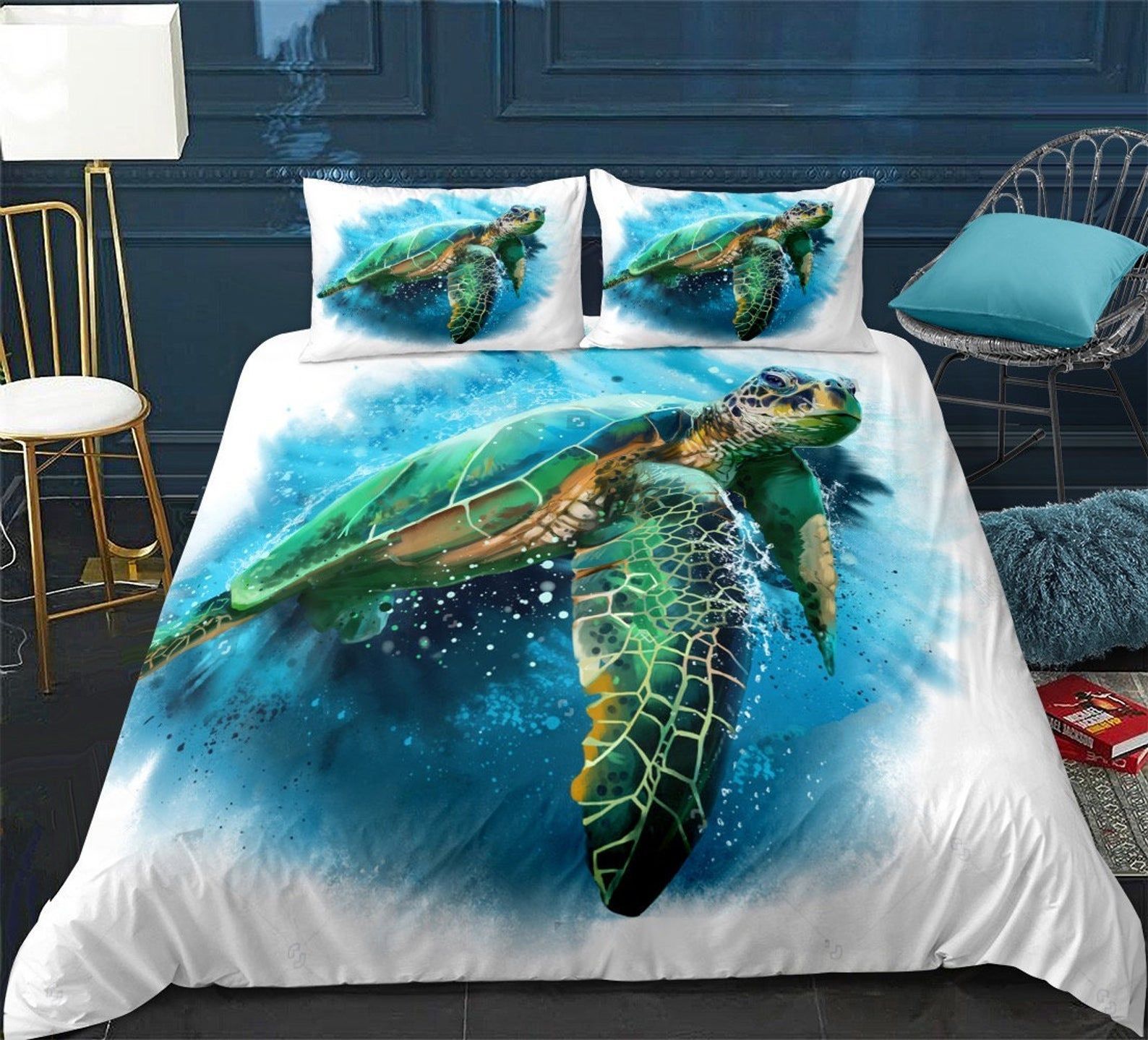 Turtle Bed Sheets Duvet Cover Bedding Sets