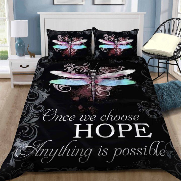 Dragonfly Cotton Bed Sheets Spread Comforter Duvet Cover Bedding Sets