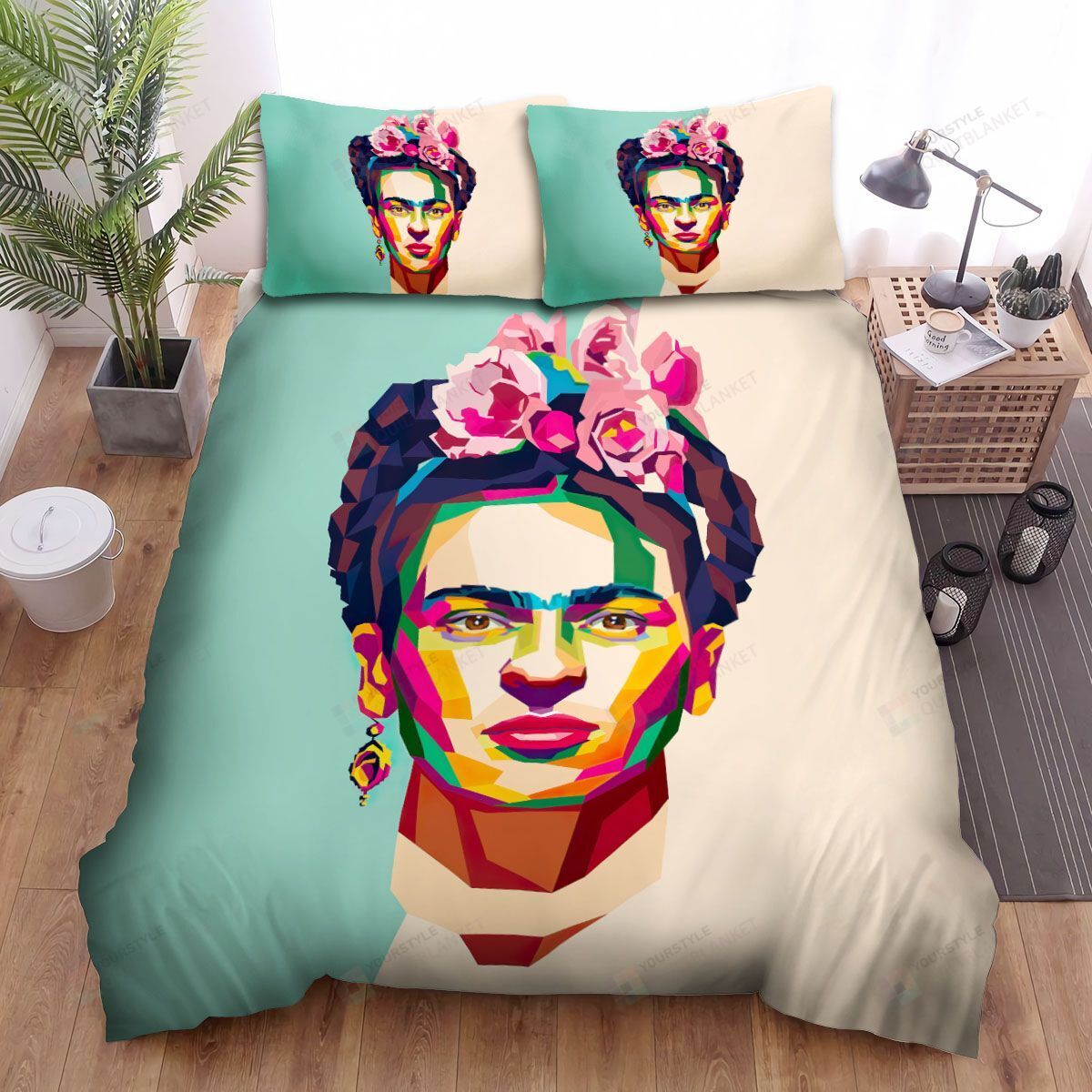 Frida Head Bed Sheets Spread Comforter Duvet Cover Bedding Sets