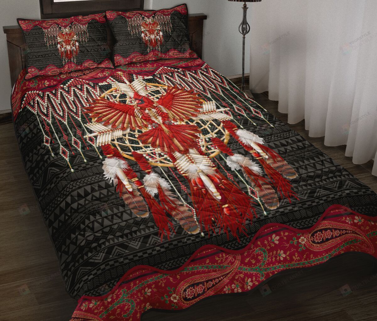 Native American Dream Catcher Quilt Bedding Bed