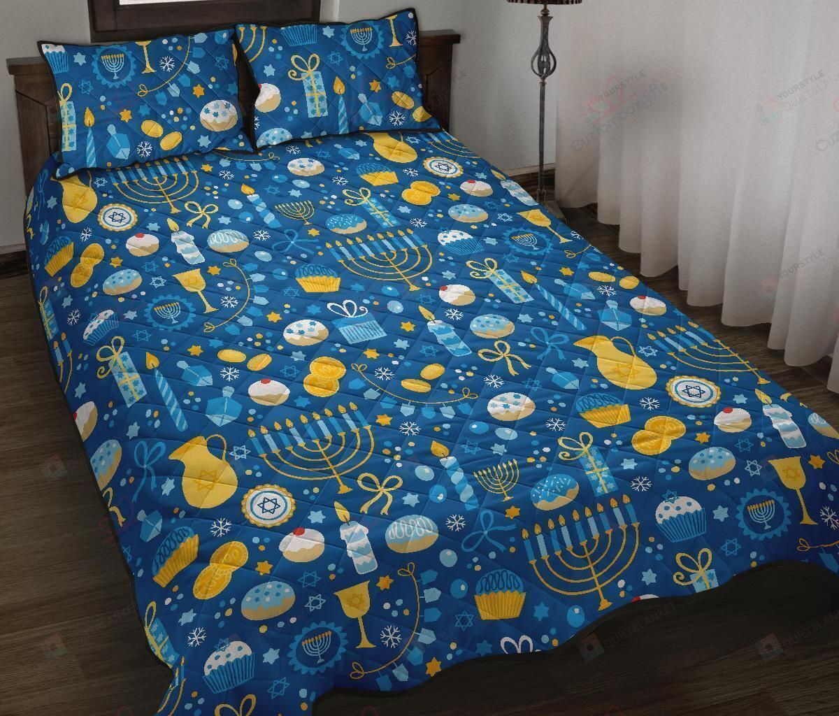 Hanukkah 2 Bedding Set (Duvet Cover & Pillow Cases)