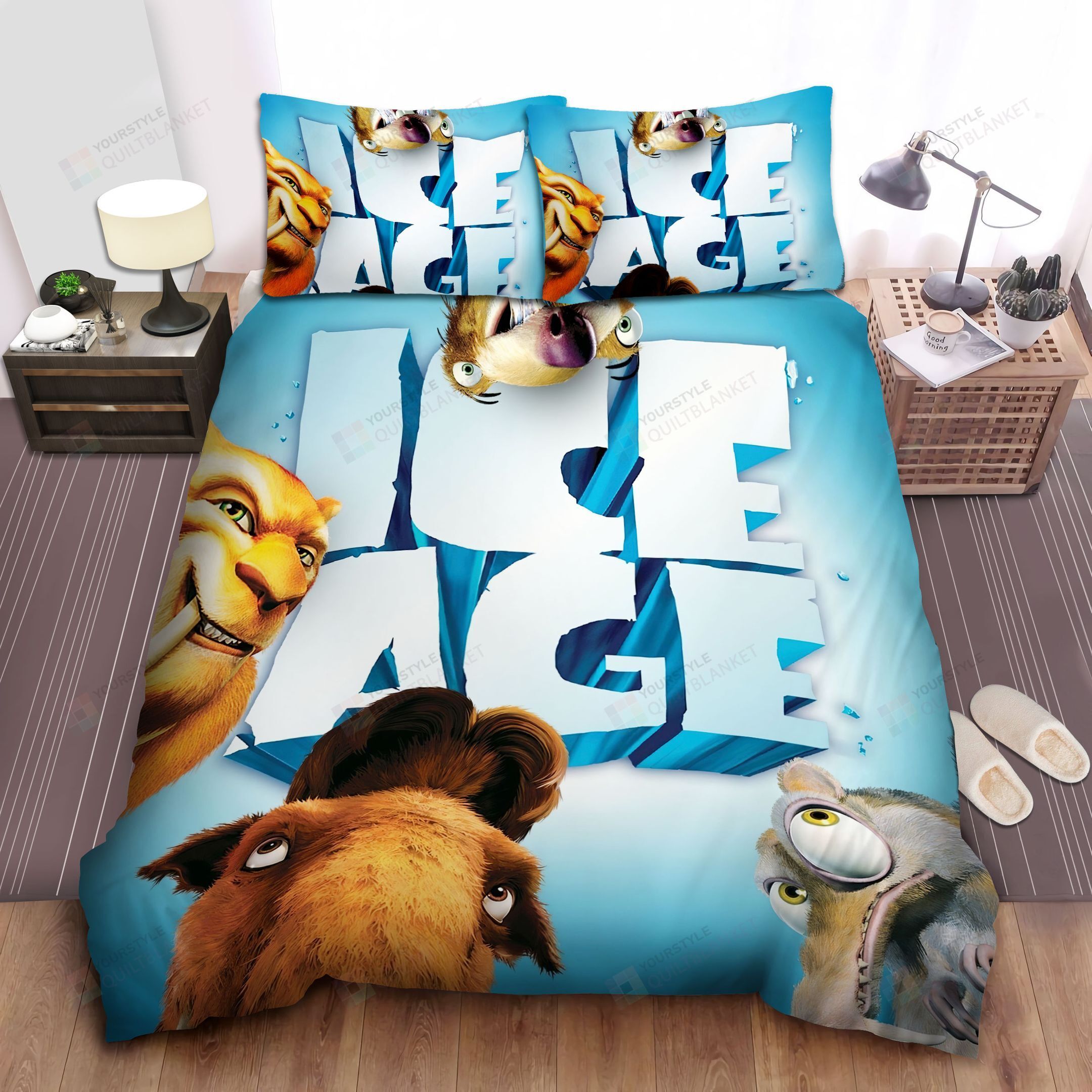 Ice Age Bed Sheets Spread Comforter Duvet Cover Bedding Sets