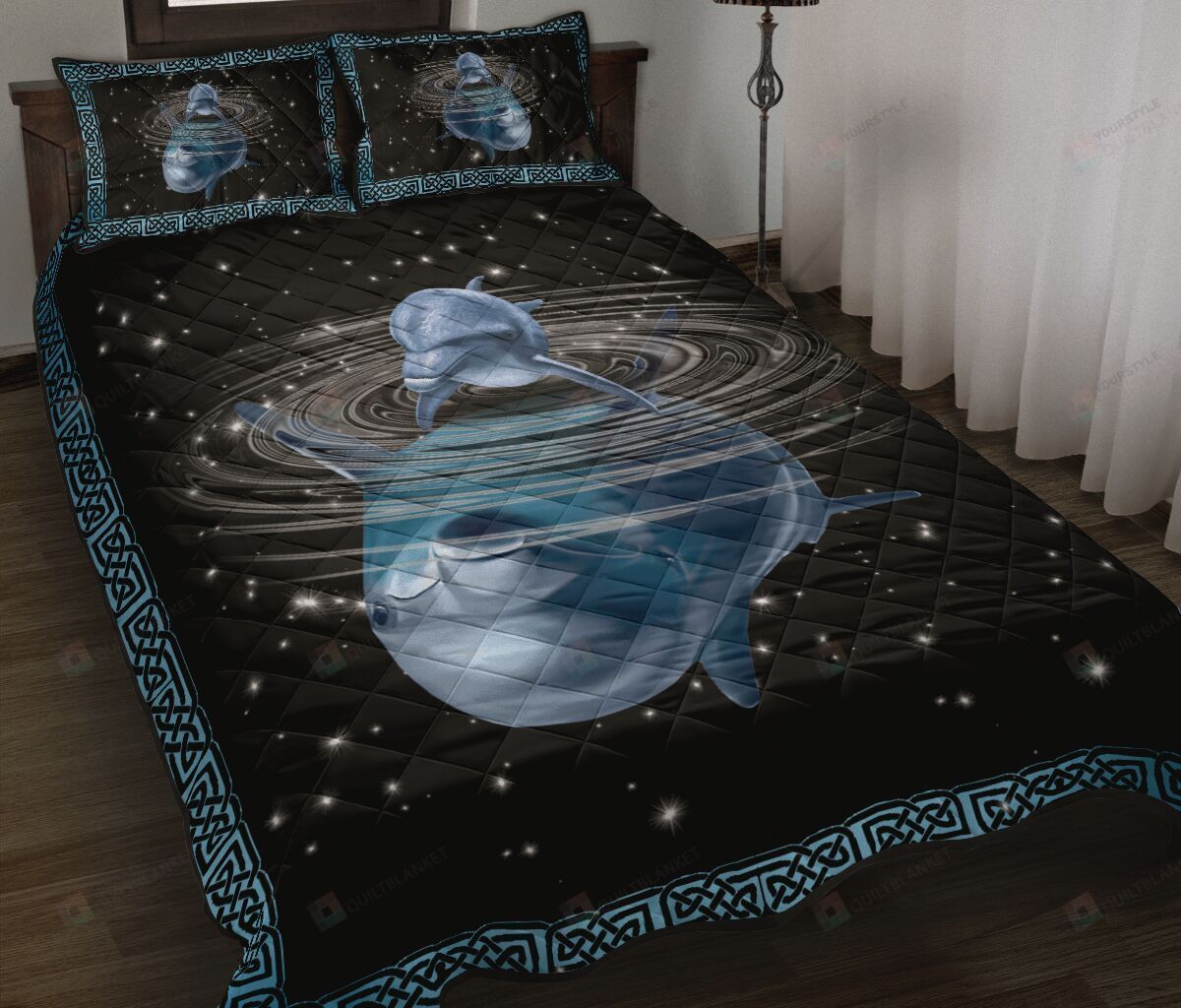 Dolphin Quilt Bedding Set