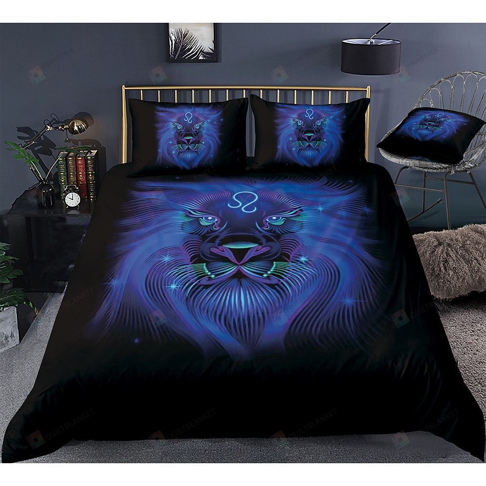 Leo Zodiac Bedding Set Bed Sheets Spread Comforter Duvet Cover Bedding Sets