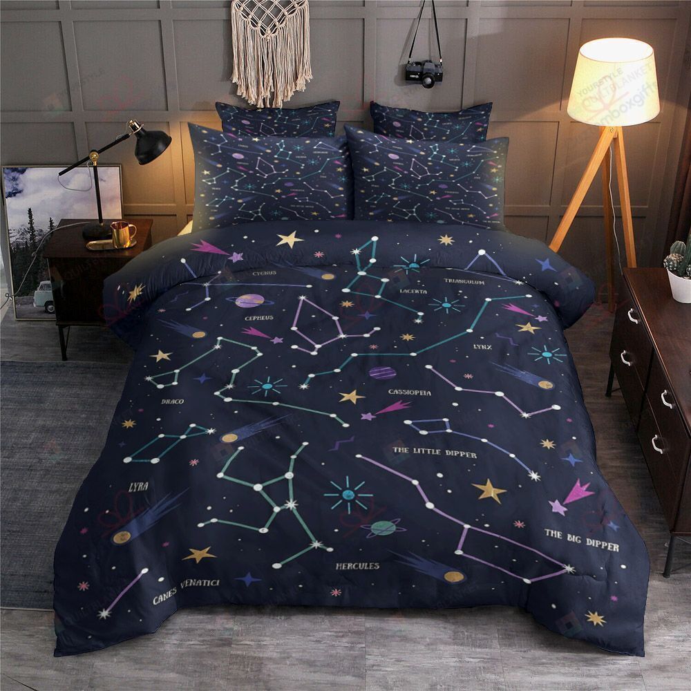 The Stars Bedding Set Bed Sheets Spread Comforter Duvet Cover Bedding Sets