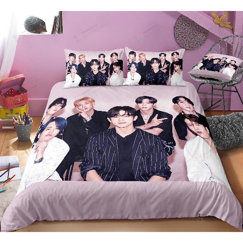 Got7 Kpop Boygroup Bedding Set Bed Sheets Spread Comforter Duvet Cover Bedding Sets