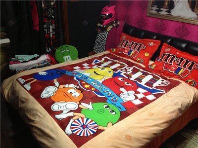 M & M 's Duvet Cover Bedding Set