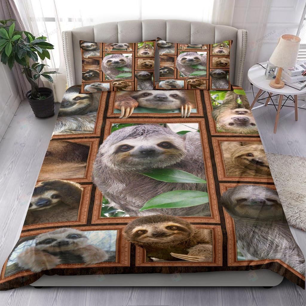 Sloth Bed Sheets Duvet Cover Bedding Sets