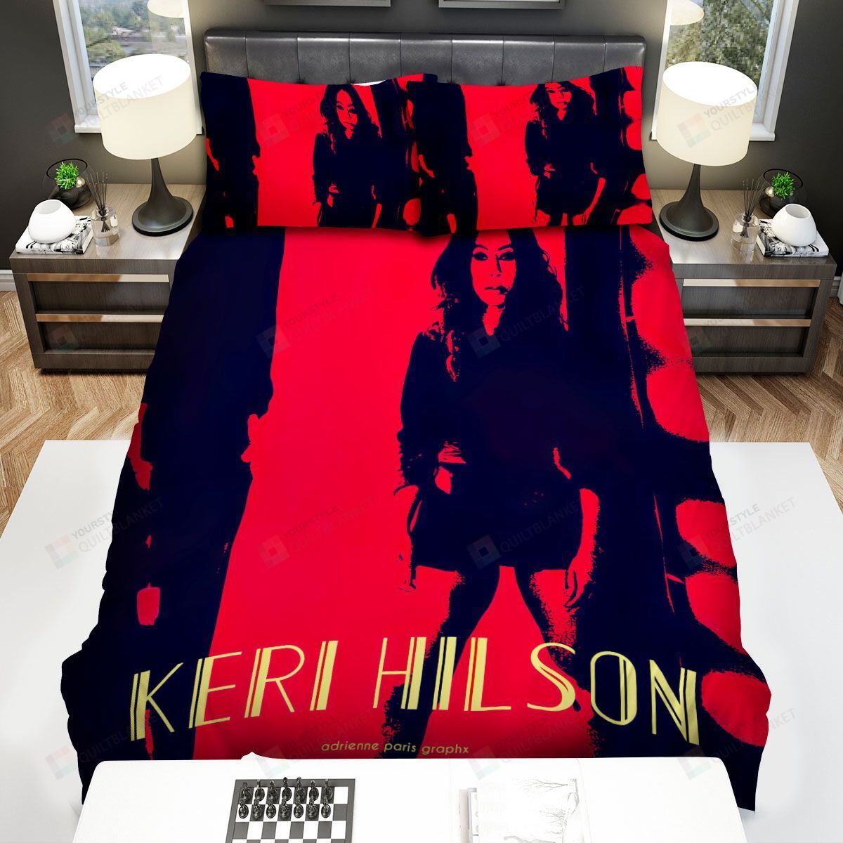 Keri Hilson Bed Sheets Spread Comforter Duvet Cover Bedding Sets