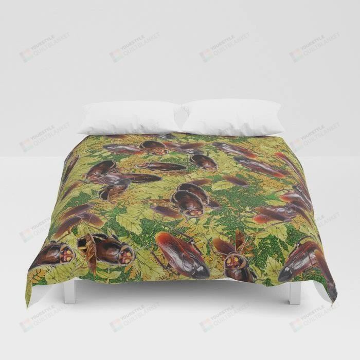 Cockroaches Cotton Bed Sheets Spread Comforter Duvet Cover Bedding Sets