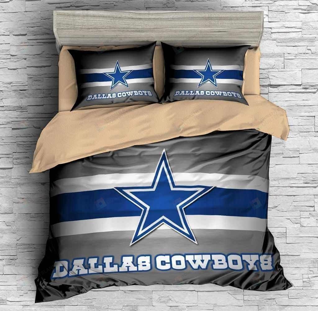 3d Dallas Cowboys Duvet Cover Bedding Set