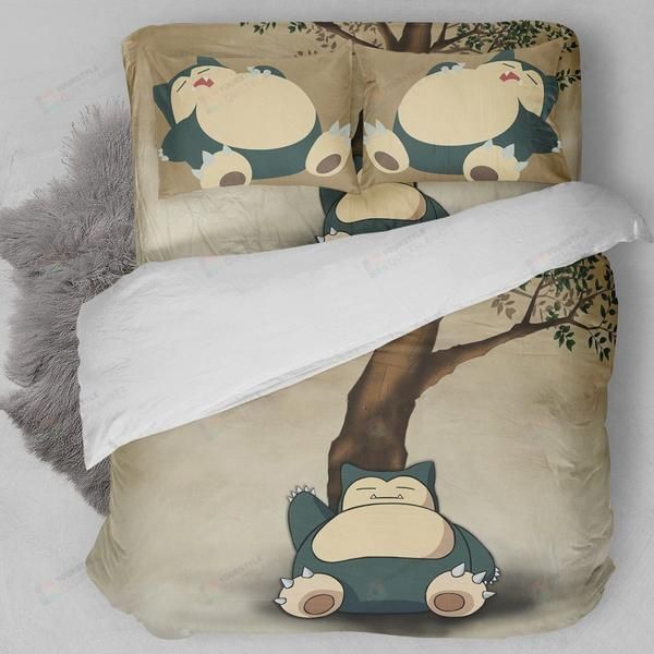 Snorlax Bedding Set (Duvet Cover & Pillow Cases)