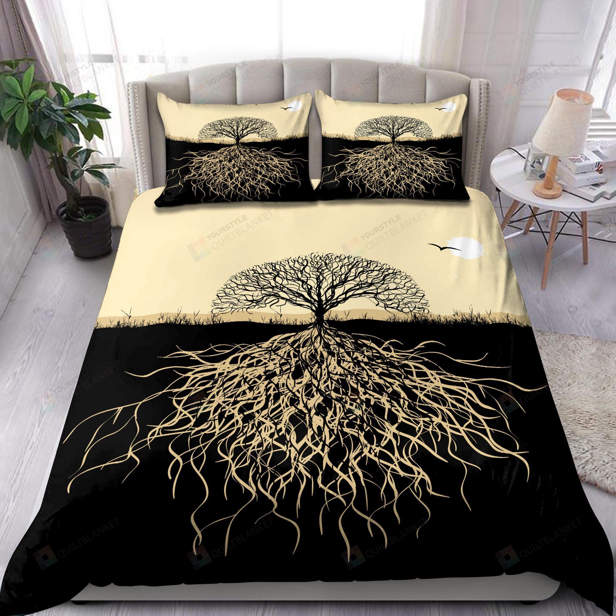 Great Tree Bedding Set Bed Sheets Spread Comforter Duvet Cover Bedding Sets