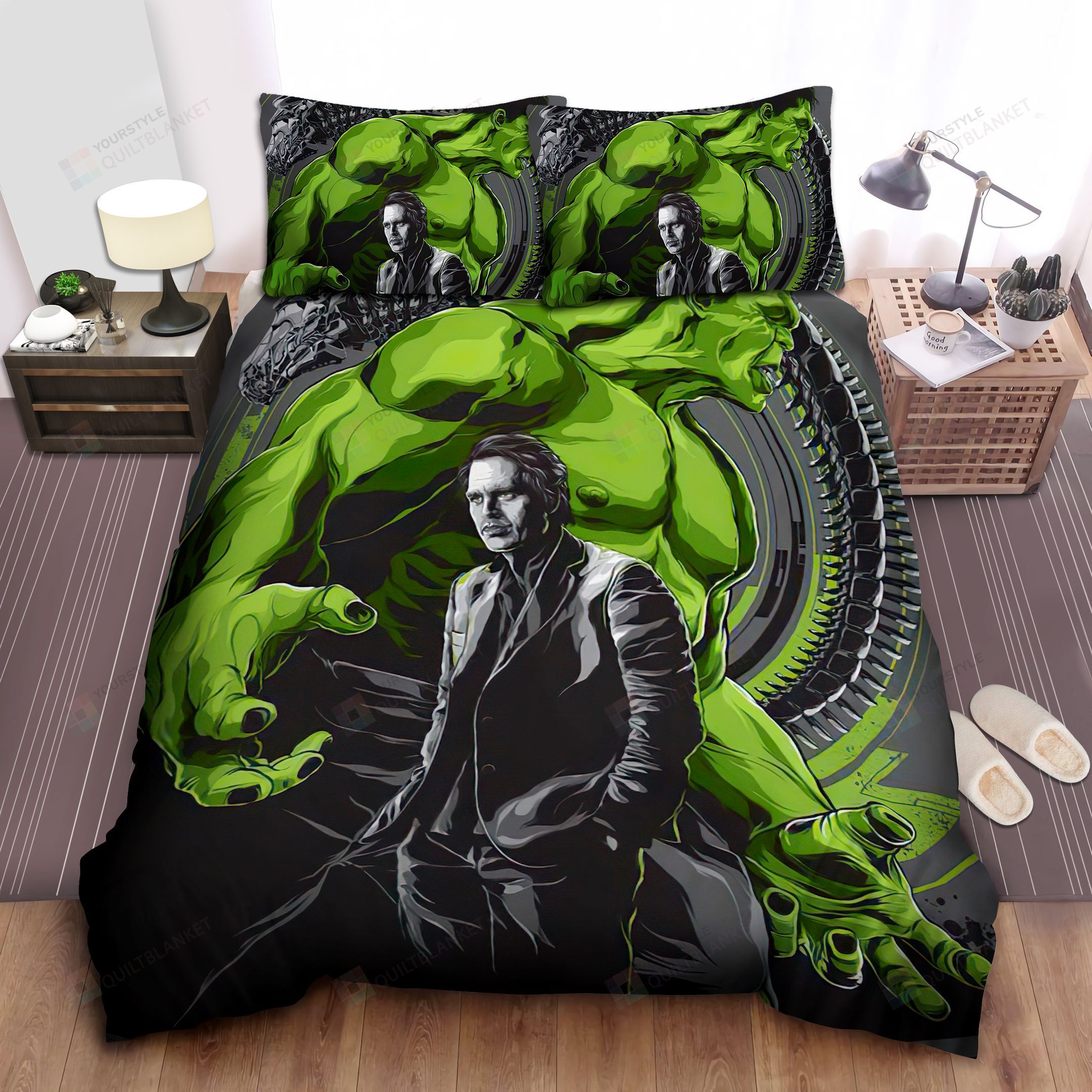 Avengers Hulk Bed Sheets Spread Comforter Duvet Cover Bedding Sets