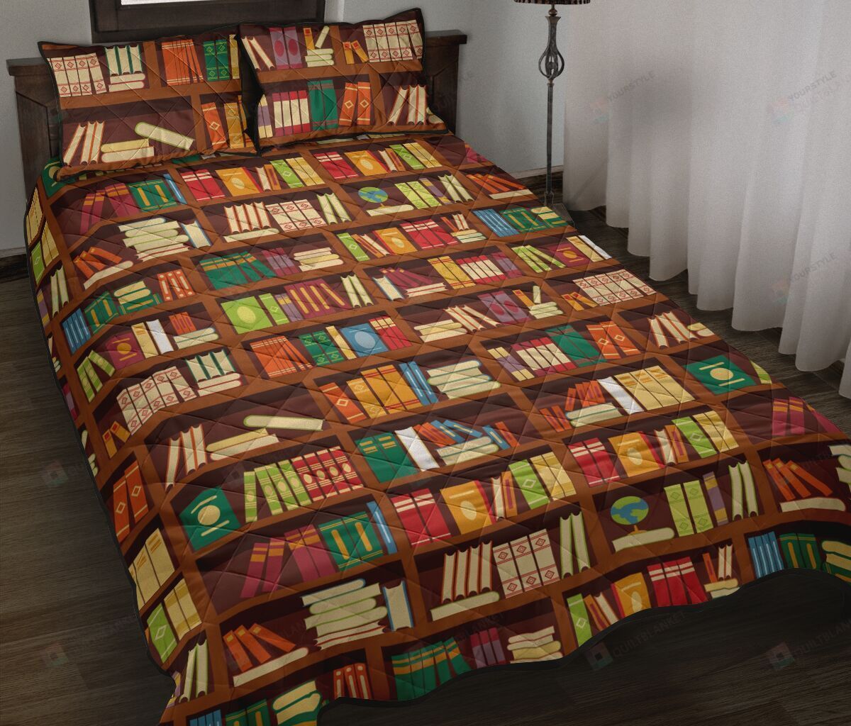 Love Book Quilt Bedding Set