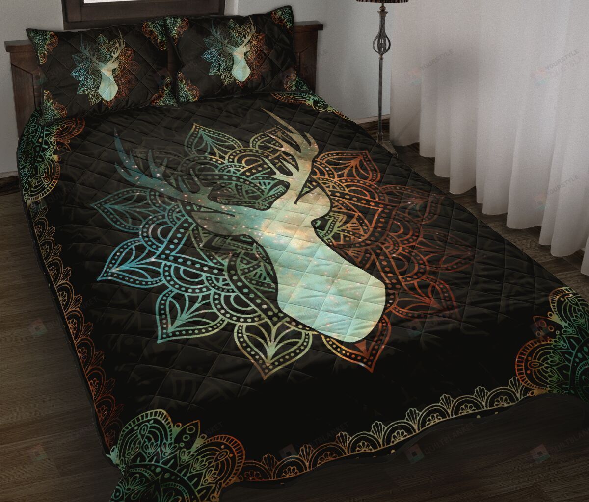 Deer Hunting Quilt Bedding Set