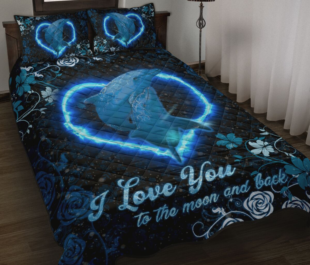 Dolphin Quilt Bedding Set