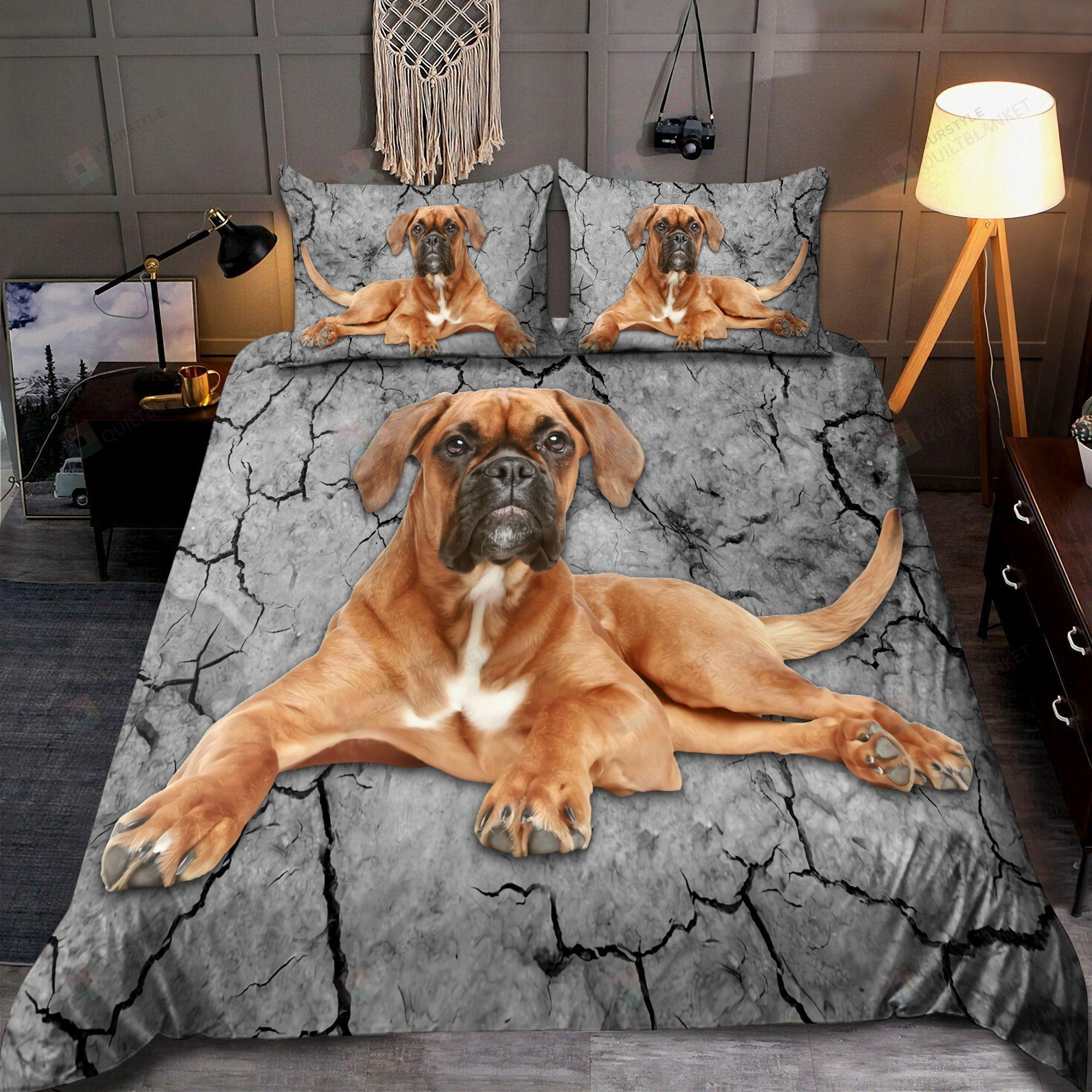 Boxer Bedding Set Bed Sheets Spread Comforter Duvet Cover Bedding Sets