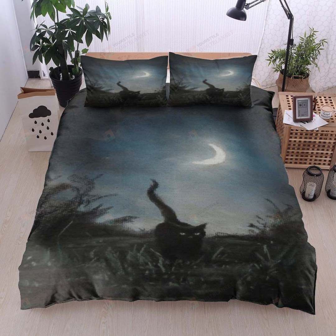 Cat Cotton Bed Sheets Spread Comforter Duvet Cover Bedding Sets