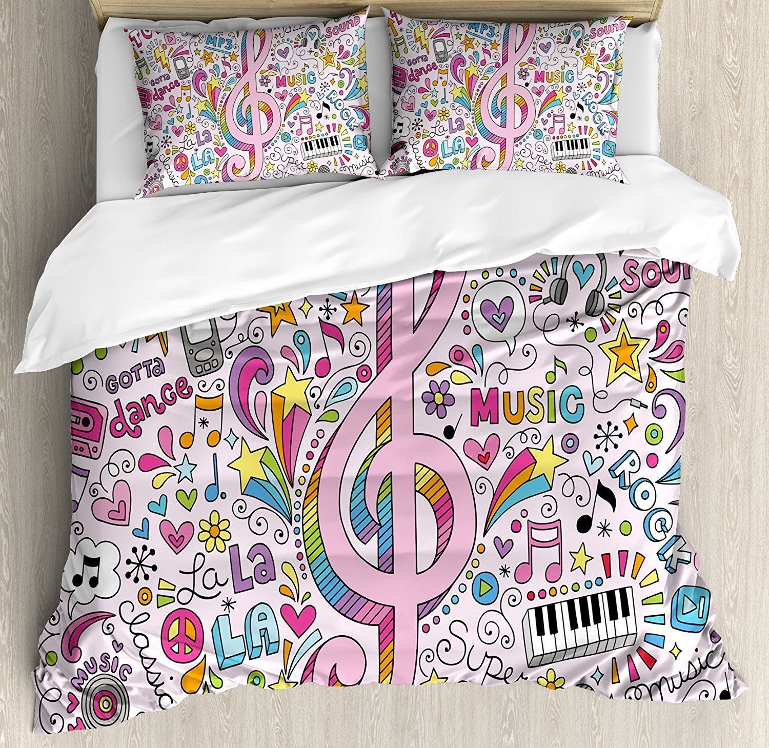 Party Music Duvet Cover Bedding Set