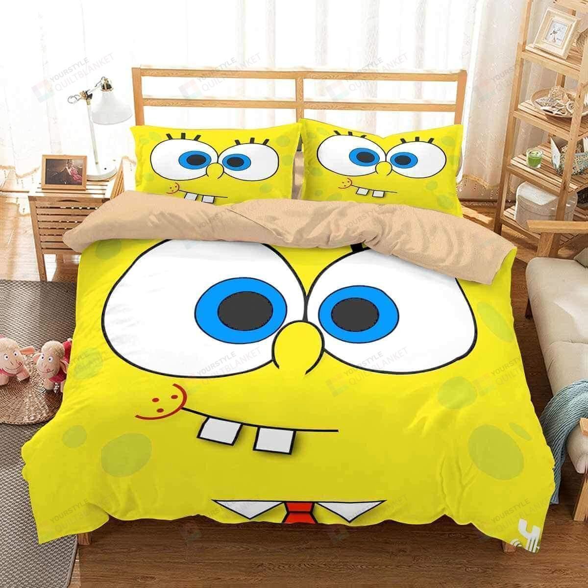 Spongebob Squarepants 3D Duvet Cover Bedding Set