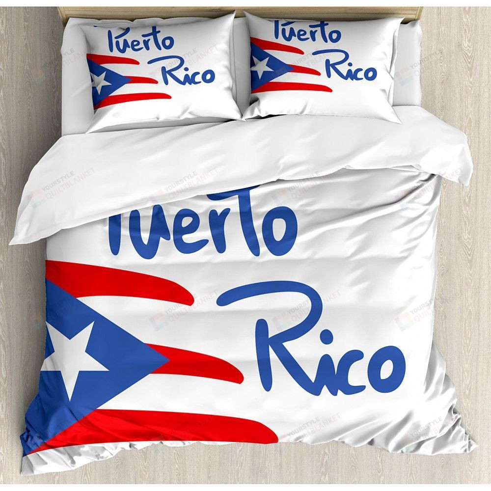 Puerto Rico Bedding Set Bed Sheets Spread Comforter Duvet Cover Bedding Sets