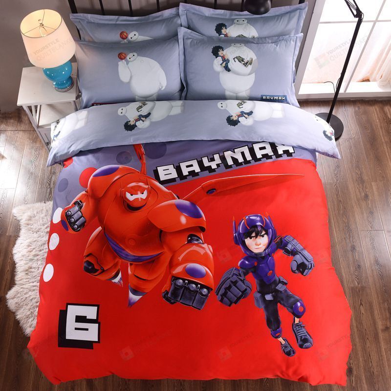 Baymax Big Hero Duvet Cover Bedding Set