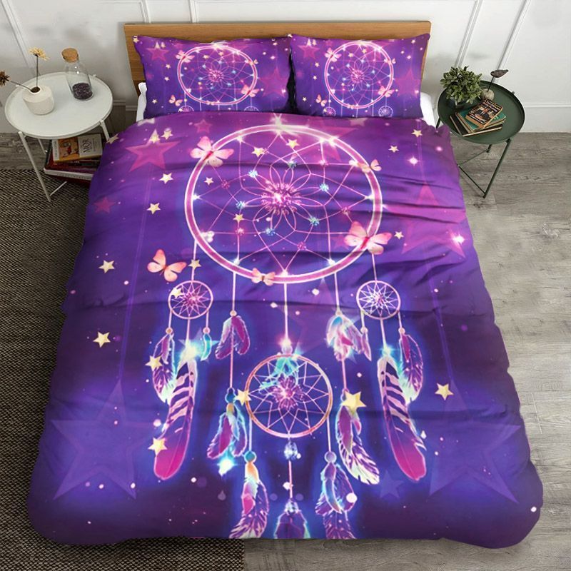 Dreamcatcher Cotton Bed Sheets Spread Comforter Duvet Cover Bedding Sets