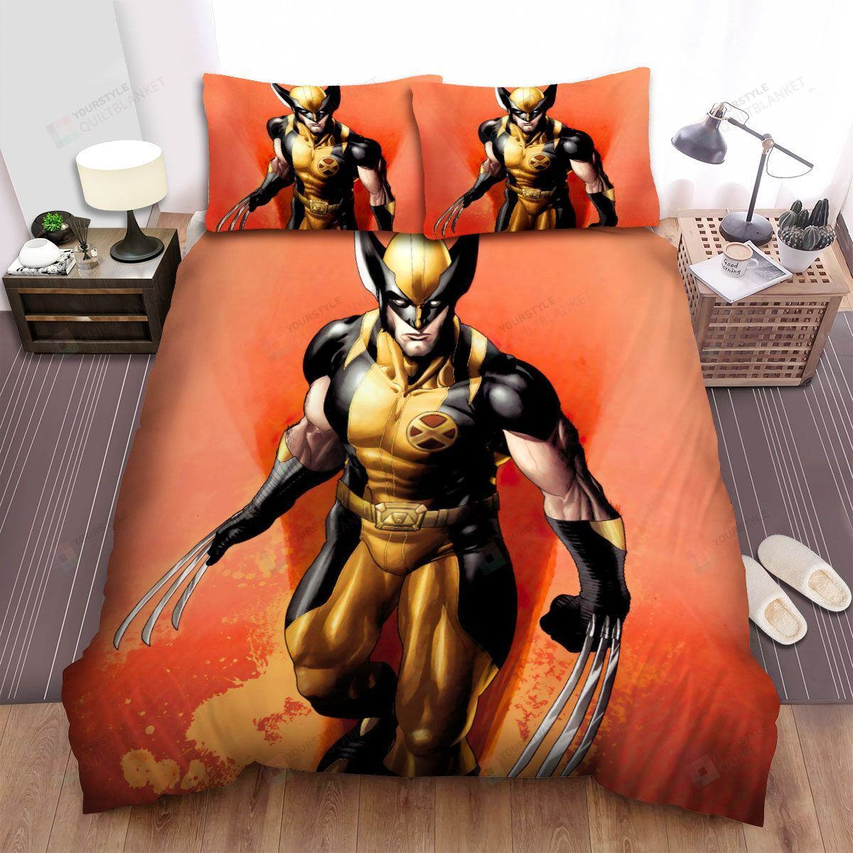 Wolverine Comic Bed Sheets Spread Comforter Duvet Cover Bedding Sets