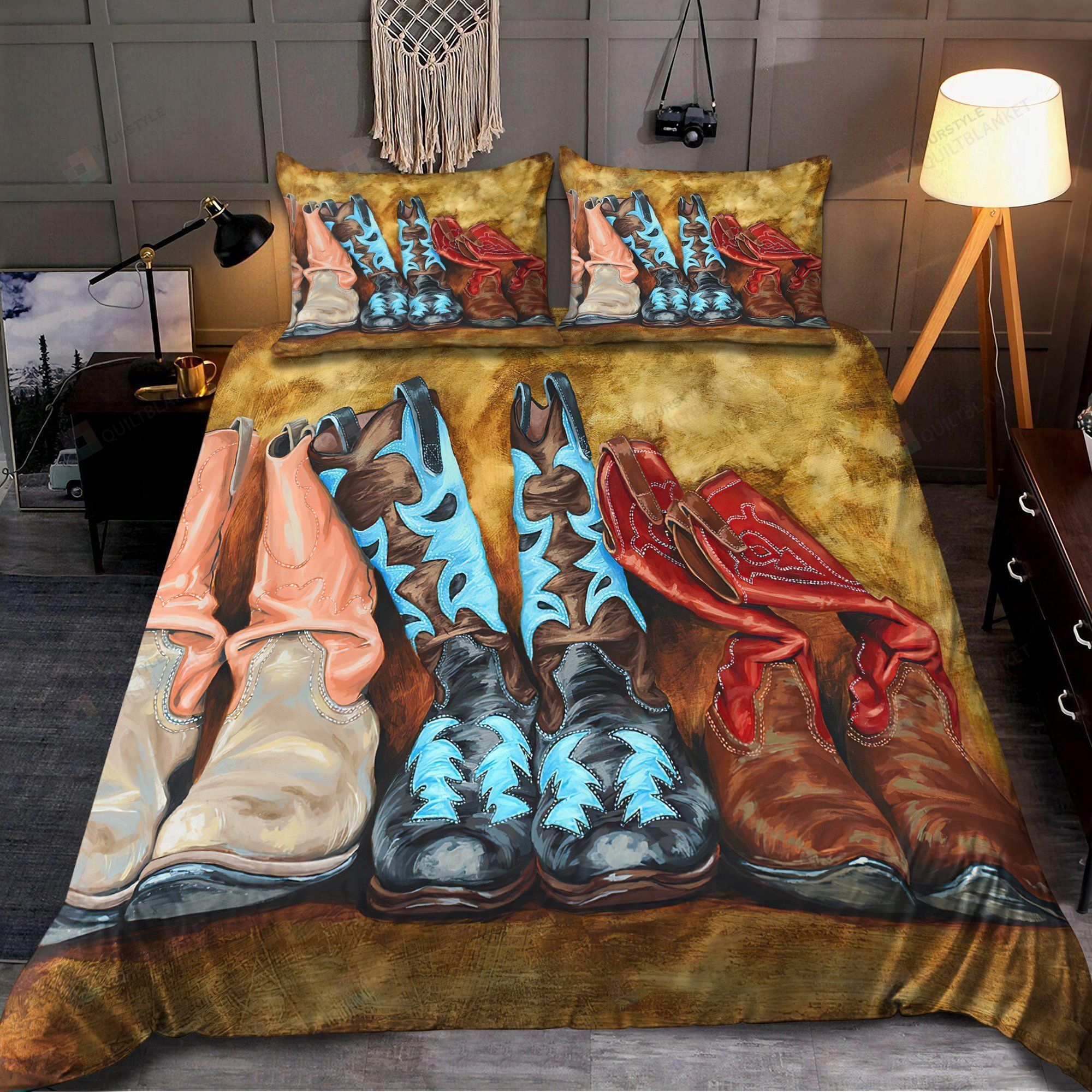 Cowboy 3d All Over Printed Bedding Set